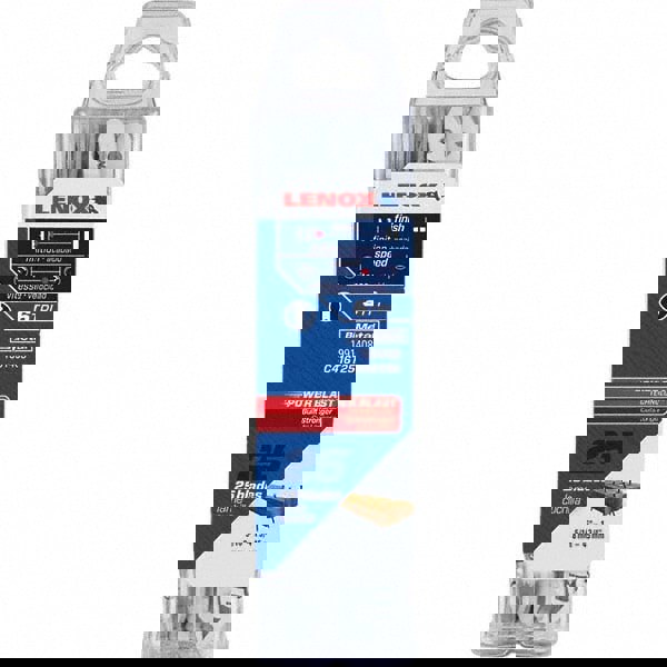 Jigsaw Blade: Bi-Metal, 6 TPI, 0.05
